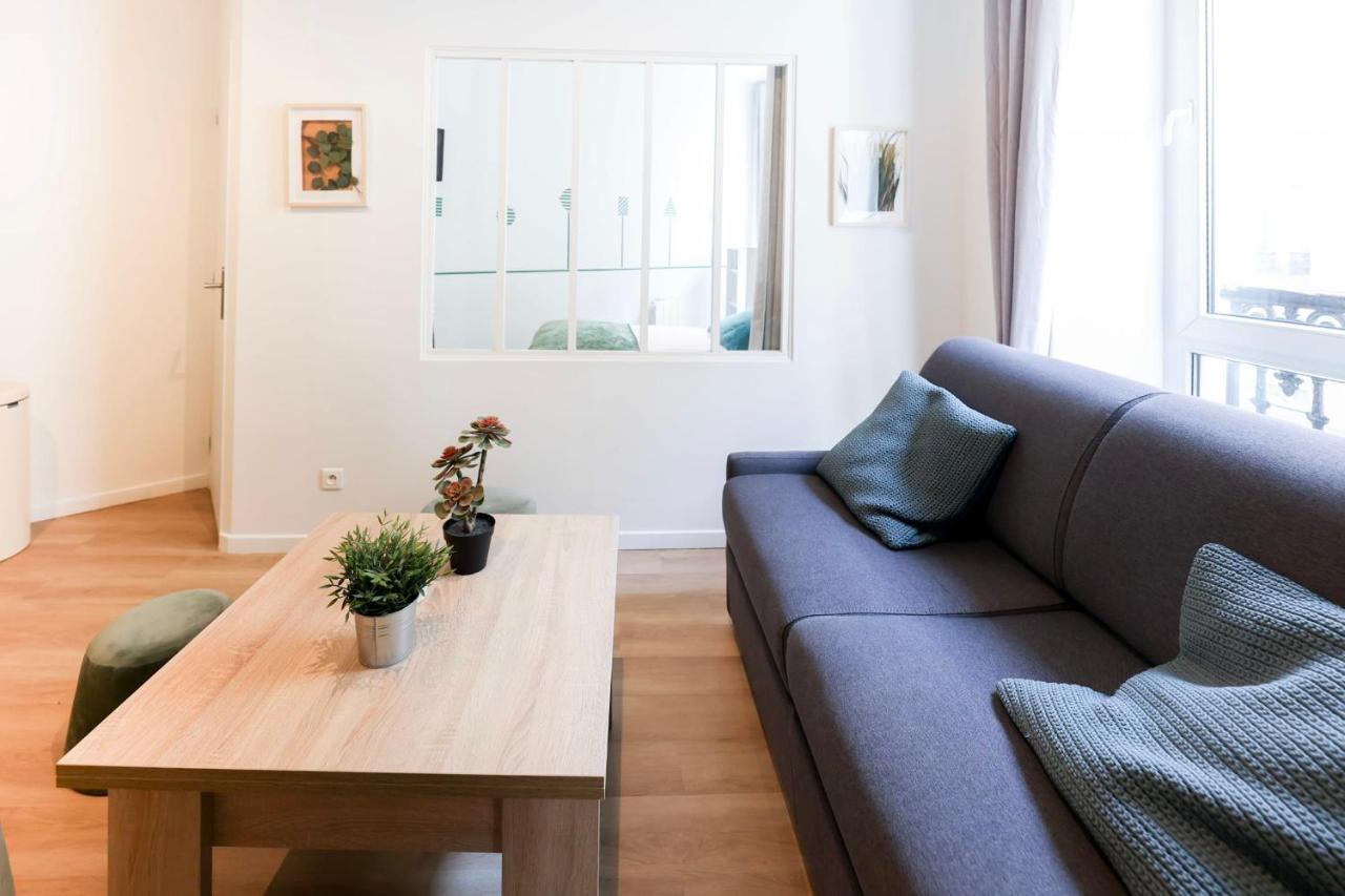 Green Apartment Near Montmartre And Opera Paříž Exteriér fotografie