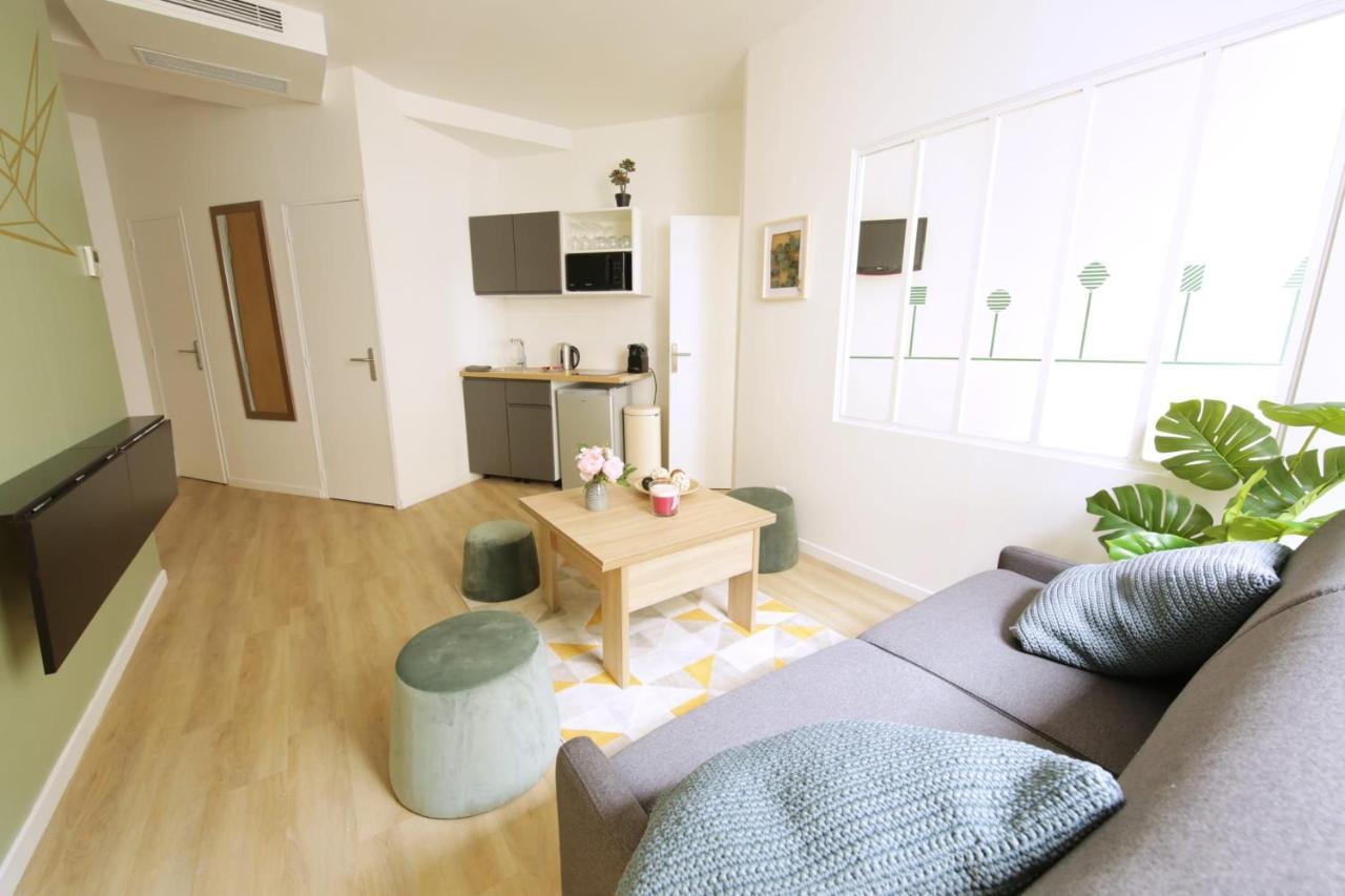 Green Apartment Near Montmartre And Opera Paříž Exteriér fotografie