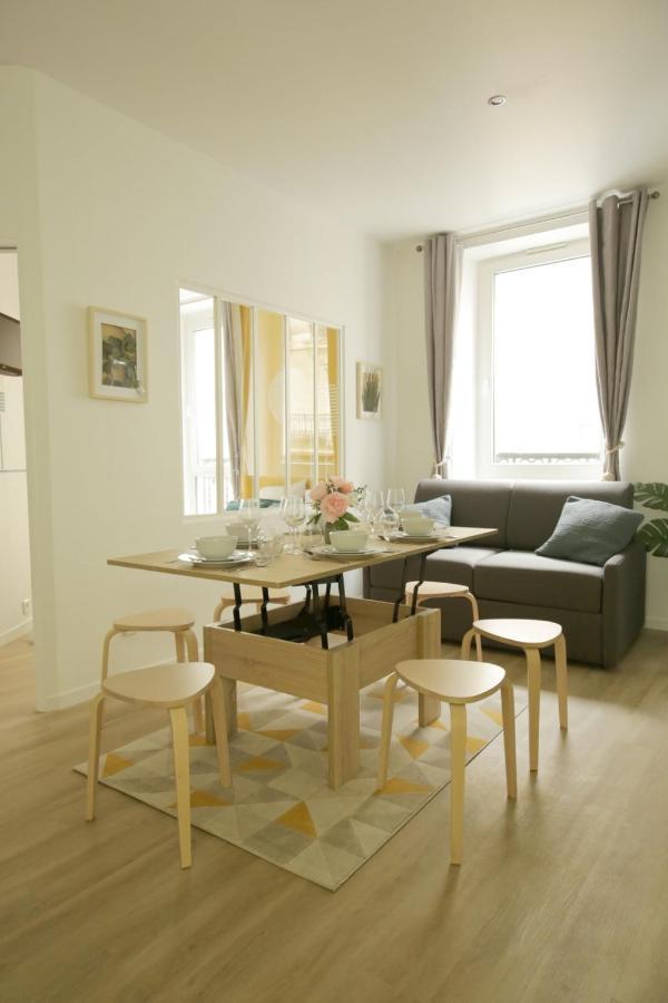 Green Apartment Near Montmartre And Opera Paříž Exteriér fotografie